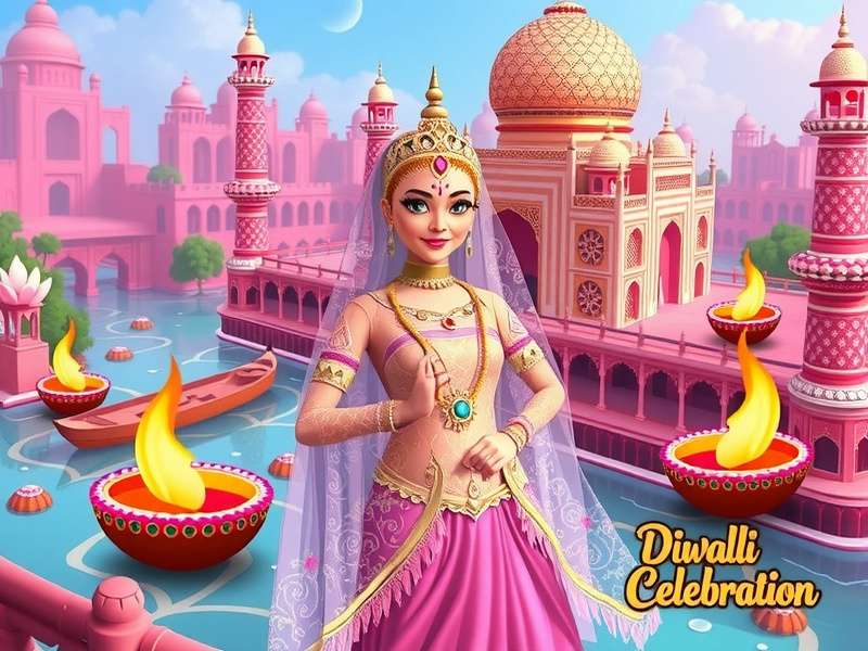 Candy Bliss India Voyage Gameplay Screenshot